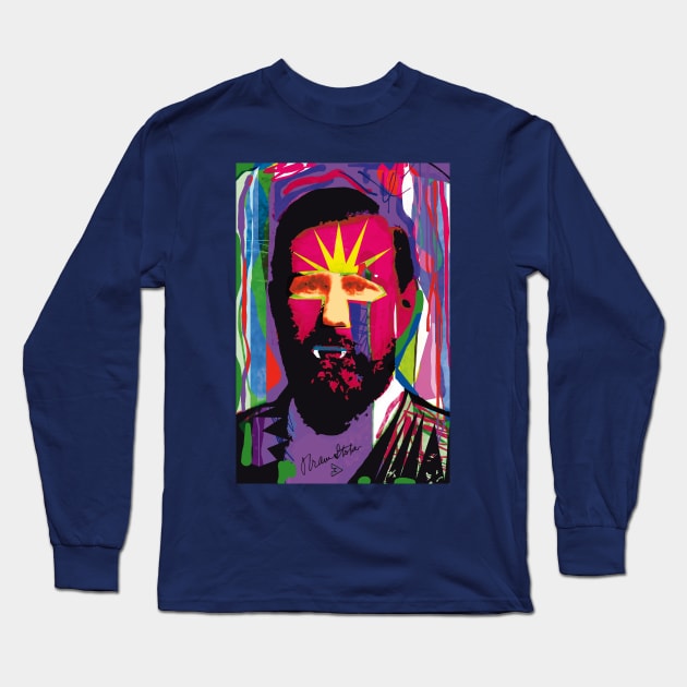 Bram Stoker 2 Long Sleeve T-Shirt by Exile Kings 